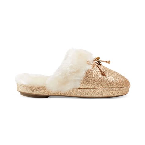 michael kors slippers fur|Michael Kors slippers clearance.